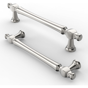 Does Not Apply Pack Of 10 Vintage Cabinet Handles, 128mm (5 Inch) Hole Center Brushed Nickel Pu Does Not Apply Pack Of 10 Vintage Cabinet Handles, 128mm (5 Inch) Hole Center Brushed Nickel Pu