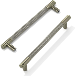 Does Not Apply 10 Pack Shiny Antique Brass Knurled Cabinet Handles, 160mm(6.3 Inch) Hole Center Does Not Apply 10 Pack Shiny Antique Brass Knurled Cabinet Handles, 160mm(6.3 Inch) Hole Center