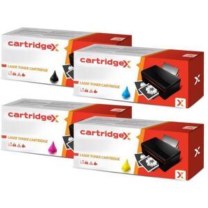 Cartridgex 4 Non-Oem Toner Cartridge Set For Hp Laserjet Pro Cp1525n Cp1525nw 128a Cartridgex 4 Non-Oem Toner Cartridge Set For Hp Laserjet Pro Cp1525n Cp1525nw 128a