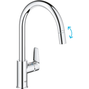 Does Not Apply Start Edge Quickfix - 1 Lever Kitchen Sink Mixer Tap With Pull-Out Function (Hig Does Not Apply Start Edge Quickfix - 1 Lever Kitchen Sink Mixer Tap With Pull-Out Function (Hig
