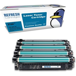 Refresh Cartridges Value Pack Full Set 212a Toner Compatible With Hp Printers Refresh Cartridges Value Pack Full Set 212a Toner Compatible With Hp Printers