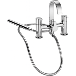 Evg Chrome Bath & Shower Mixer Tap With Handset Evg Chrome Bath & Shower Mixer Tap With Handset