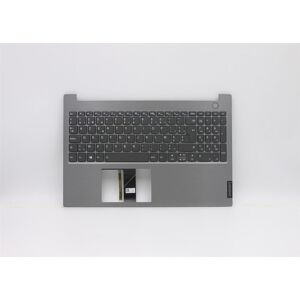 Lenovo Thinkbook 15-Iml 15-Iil Palmrest Cover Keyboard Belgian Grey Backlit Lenovo Thinkbook 15-Iml 15-Iil Palmrest Cover Keyboard Belgian Grey Backlit