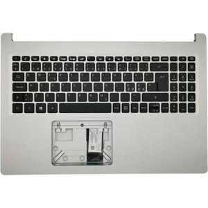 Acer Aspire A515-55 A515-55g Palmrest Cover Keyboard Nordic Silver 6b.Hsln7.001 Acer Aspire A515-55 A515-55g Palmrest Cover Keyboard Nordic Silver 6b.Hsln7.001