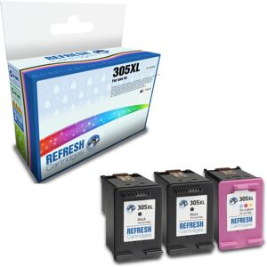 Refresh Cartridges Replacement Value Pack 305xl Ink Compatible With Hp Printers Refresh Cartridges Replacement Value Pack 305xl Ink Compatible With Hp Printers