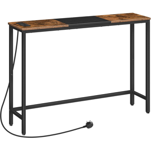 Hoobro Console Table With Power Outlet, Behind Sofa Table, Slim Console Table Hoobro Console Table With Power Outlet, Behind Sofa Table, Slim Console Table