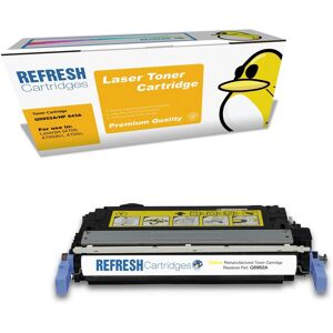 Refresh Cartridges Replacement Yellow Q5952a/643a Toner Compatible With Hp Refresh Cartridges Replacement Yellow Q5952a/643a Toner Compatible With Hp