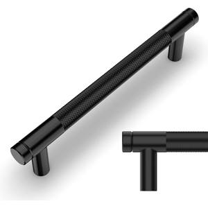Does Not Apply 10 Pack Matte Black Knurled Cabinet Pulls 128mm Hole Center Cabinet Hardware Kit Does Not Apply 10 Pack Matte Black Knurled Cabinet Pulls 128mm Hole Center Cabinet Hardware Kit