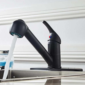 Does Not Apply Belingdon Single Lever Kitchen Pull-Out Mixer Tap Matte Black Does Not Apply Belingdon Single Lever Kitchen Pull-Out Mixer Tap Matte Black