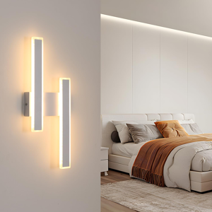 Does Not Apply Indoor Wall Lights Led, 32w 3600lm Wall Lamp Modern, Warm White 3000k, White Lon Does Not Apply Indoor Wall Lights Led, 32w 3600lm Wall Lamp Modern, Warm White 3000k, White Lon