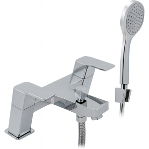 Evg Chrome Square Bath & Shower Mixer Tap Evg Chrome Square Bath & Shower Mixer Tap