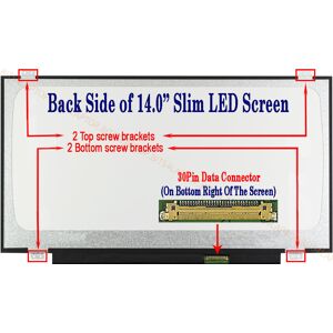 Chimei Innolux 14" Toshiba Satellite C40-C Series Edp Compatible Laptop Led Screen Hd Display Chimei Innolux 14" Toshiba Satellite C40-C Series Edp Compatible Laptop Led Screen Hd Display