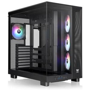 Thermaltake View 380 Xl Tg Argb, Black, Mid Tower W/ Tg Window, 4x 120mm Argb Fa Thermaltake View 380 Xl Tg Argb, Black, Mid Tower W/ Tg Window, 4x 120mm Argb Fa