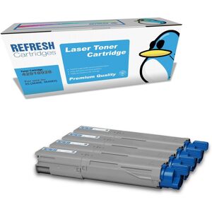 Refresh Cartridges Value Pack 42918928/7/6/5 Toner Compatible With Oki Printers Refresh Cartridges Value Pack 42918928/7/6/5 Toner Compatible With Oki Printers