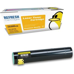 Refresh Cartridges Yellow C930h2yg Toner Compatible With Lexmark Printers Refresh Cartridges Yellow C930h2yg Toner Compatible With Lexmark Printers