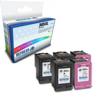 Refresh Cartridges Replacement Value Pack 305xl Ink Compatible With Hp Printers Refresh Cartridges Replacement Value Pack 305xl Ink Compatible With Hp Printers