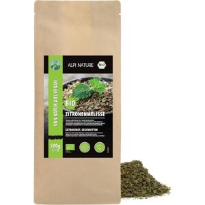 Alpi Nature Organic Lemon Balm Tea 500g 1.1 Lb, Dried And Cut Lemon Balm Leaves Alpi Nature Organic Lemon Balm Tea 500g 1.1 Lb, Dried And Cut Lemon Balm Leaves