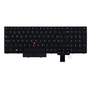 Lenovo Thinkpad P51s T570 Keyboard Swiss Black 01en955 Lenovo Thinkpad P51s T570 Keyboard Swiss Black 01en955