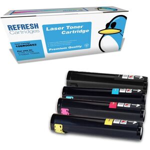 Refresh Cartridges Full Set Pack Toner Compatible With Xerox Phaser 7750 Printer Refresh Cartridges Full Set Pack Toner Compatible With Xerox Phaser 7750 Printer