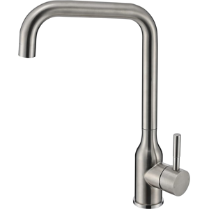 Does Not Apply Brushed Nickel Kitchen Sink Mixer Tap With 360 Swivel L-Shape Spout, Monobloc Si Does Not Apply Brushed Nickel Kitchen Sink Mixer Tap With 360 Swivel L-Shape Spout, Monobloc Si