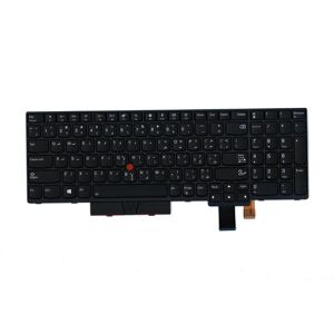 Lenovo Thinkpad T580 P52s Keyboard Arabic Black Backlit 01hx264 Lenovo Thinkpad T580 P52s Keyboard Arabic Black Backlit 01hx264