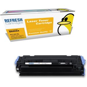 Refresh Cartridges Replacement Yellow Q6002a/124a Toner Compatible With Hp Refresh Cartridges Replacement Yellow Q6002a/124a Toner Compatible With Hp