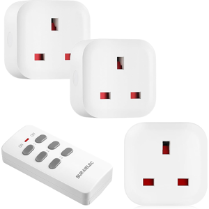 Does Not Apply Remote Control Plug Socket Uk, 100ft Wireless Light Switch, 13a/3120w Heavy Duty Does Not Apply Remote Control Plug Socket Uk, 100ft Wireless Light Switch, 13a/3120w Heavy Duty