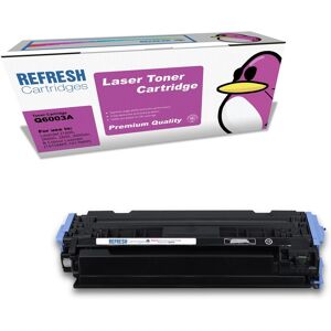 Refresh Cartridges Replacement Magenta Q6003a/124a Toner Compatible With Hp Refresh Cartridges Replacement Magenta Q6003a/124a Toner Compatible With Hp