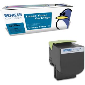 Refresh Cartridges Black C242xk0 Toner Compatible With Lexmark Printers Refresh Cartridges Black C242xk0 Toner Compatible With Lexmark Printers