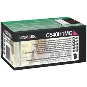 Genuine C540h1mg Lexmark C540h1mg High Yield Magenta Toner Cartridge A- Genuine C540h1mg Lexmark C540h1mg High Yield Magenta Toner Cartridge A-