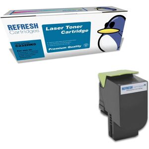Refresh Cartridges Black C232hk0 Toner Compatible With Lexmark Printers Refresh Cartridges Black C232hk0 Toner Compatible With Lexmark Printers