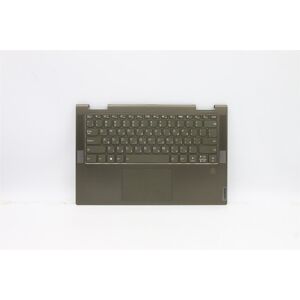 Lenovo Yoga 7-14itl5 Keyboard Palmrest Top Cover Hebrew Dark Moss 5cb1a08857 Lenovo Yoga 7-14itl5 Keyboard Palmrest Top Cover Hebrew Dark Moss 5cb1a08857