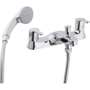 Evg Instinct S12 Chrome Bath & Shower Mixer Tap With Handset & Hose Evg Instinct S12 Chrome Bath & Shower Mixer Tap With Handset & Hose