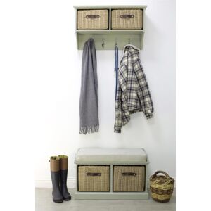 Statement Furniture Hallway Bench & Coat Rack Shoe Basket Storage Tetbury Furniture Sagegreen Set Statement Furniture Hallway Bench & Coat Rack Shoe Basket Storage Tetbury Furniture Sagegreen Set