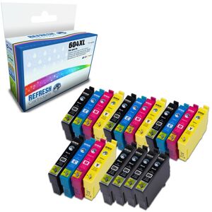 Refresh Cartridges Saver Value Pack 20x 604xl Ink Compatible With Epson Printers Refresh Cartridges Saver Value Pack 20x 604xl Ink Compatible With Epson Printers