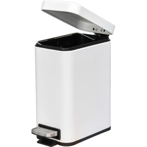 HOMCOM Stainless Steel Pedal Bin - 30L - Silver - Kitchen Waste Bin HOMCOM Stainless Steel Pedal Bin - 30L - Silver - Kitchen Waste Bin