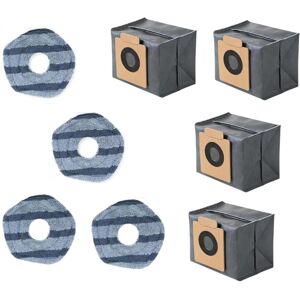 3x(8pcs For X10 Pro Omni Robot Vacuums Cleaner Replacement Parts Dust Bag7333 3x(8pcs For X10 Pro Omni Robot Vacuums Cleaner Replacement Parts Dust Bag7333