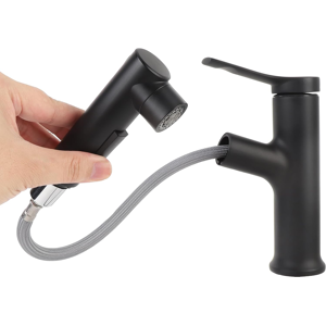 Does Not Apply Pull Out Bathroom Faucet, Kitchen Sink Tap Mixer With Pull Out Spray Brass Cold Does Not Apply Pull Out Bathroom Faucet, Kitchen Sink Tap Mixer With Pull Out Spray Brass Cold