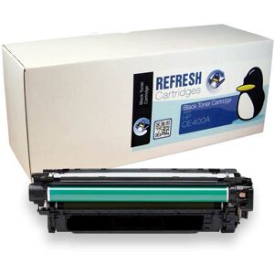 Refresh Cartridges Replacement Black Ce400a Toner Compatible With Hp Printers Refresh Cartridges Replacement Black Ce400a Toner Compatible With Hp Printers