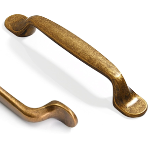 Does Not Apply 10 Pack Antique Brass Cupboard Handles, 96mm Hole Centers Vintage Kitcheb Cabine Does Not Apply 10 Pack Antique Brass Cupboard Handles, 96mm Hole Centers Vintage Kitcheb Cabine