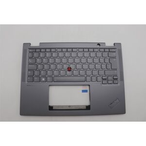 Lenovo Thinkpad X13 Gen 4 Keyboard Palmrest Top Cover Danish Grey 5m11l64654 Lenovo Thinkpad X13 Gen 4 Keyboard Palmrest Top Cover Danish Grey 5m11l64654