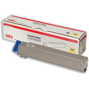 Genuine Oki 42918913 Yellow Toner Cartridge A- Vat Inc Genuine Oki 42918913 Yellow Toner Cartridge A- Vat Inc