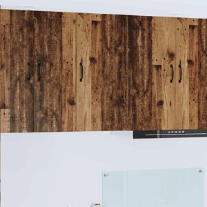 Kitchen Wall Cabinet Old Wood 40 X 31 X 80 Cm Engineered Wood Vidaxl Kitchen Wall Cabinet Old Wood 40 X 31 X 80 Cm Engineered Wood Vidaxl