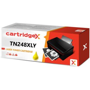 Cartridgex Yellow Toner Cartridge Compatible With Brother Tn248xl Mfc-L8340cdw Mfc-L8390cdw Cartridgex Yellow Toner Cartridge Compatible With Brother Tn248xl Mfc-L8340cdw Mfc-L8390cdw
