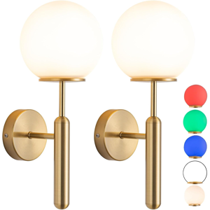 Does Not Apply Battery Wall Light Indoor Pack Of 2 Glass Wall Lamp Wireless Dimmable Without Po Does Not Apply Battery Wall Light Indoor Pack Of 2 Glass Wall Lamp Wireless Dimmable Without Po