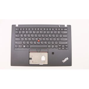 Lenovo Thinkpad T490s Keyboard Palmrest Top Cover Us International Black 02hm282 Lenovo Thinkpad T490s Keyboard Palmrest Top Cover Us International Black 02hm282