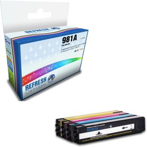 Refresh Cartridges Replacement Value Pack 981a Ink Compatible With Hp Printers Refresh Cartridges Replacement Value Pack 981a Ink Compatible With Hp Printers