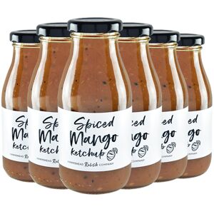 Hawkshead Relish Company Hawkshead Spiced Mango Ketchup 6 X 295g - Vegan, Gluten-Free, Fruity & Spicy Hawkshead Relish Company Hawkshead Spiced Mango Ketchup 6 X 295g - Vegan, Gluten-Free, Fruity & Spicy