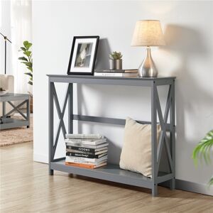Ukuniversal365 Slim Console Table X-Shape Side Table Storage Shelve Multi-Tier Entryway Hallway Ukuniversal365 Slim Console Table X-Shape Side Table Storage Shelve Multi-Tier Entryway Hallway
