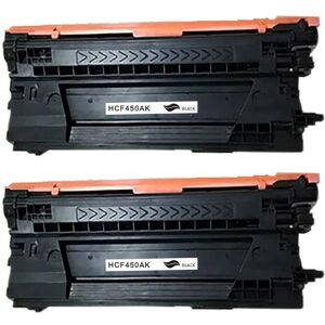 Go Inks Black Laser Toner Cartridge - 2 Pack for HP CF450A - Compatible / non-OEM Go Inks Black Laser Toner Cartridge - 2 Pack for HP CF450A - Compatible / non-OEM